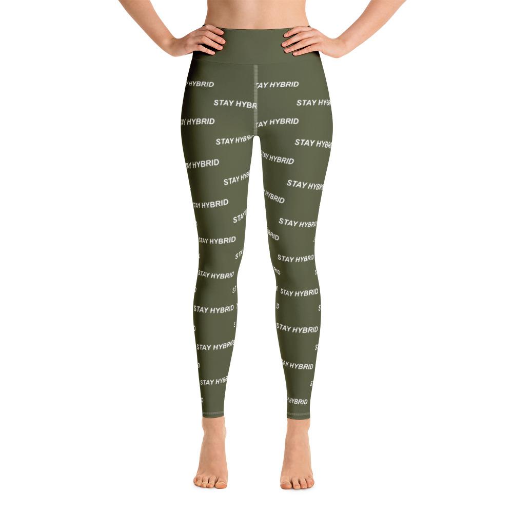 HYBRID NATION WOMEN SPORT FLEX LEGGINGS Women's Leggings Printful 