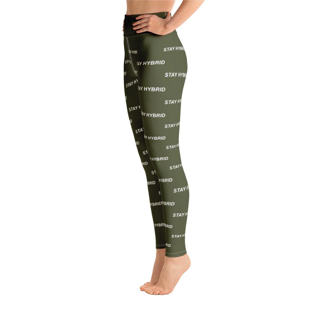 HYBRID NATION WOMEN SPORT FLEX LEGGINGS Women's Leggings Printful 