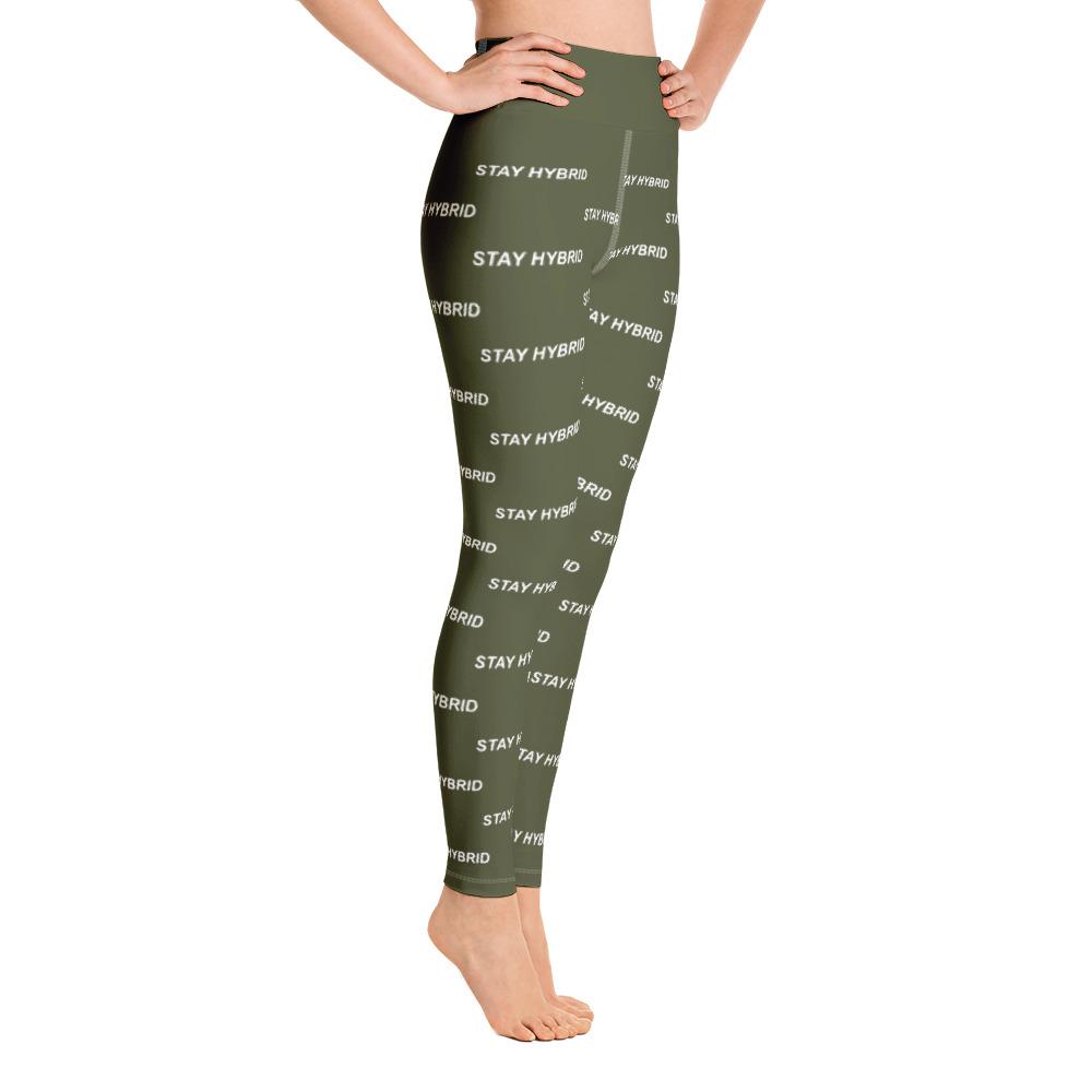 HYBRID NATION WOMEN SPORT FLEX LEGGINGS Women's Leggings Printful 