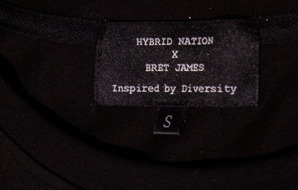 HYBRID NATION X BRET JAMES "COOL" TEE Unisex T-Shirt Hybrid Nation (China) 