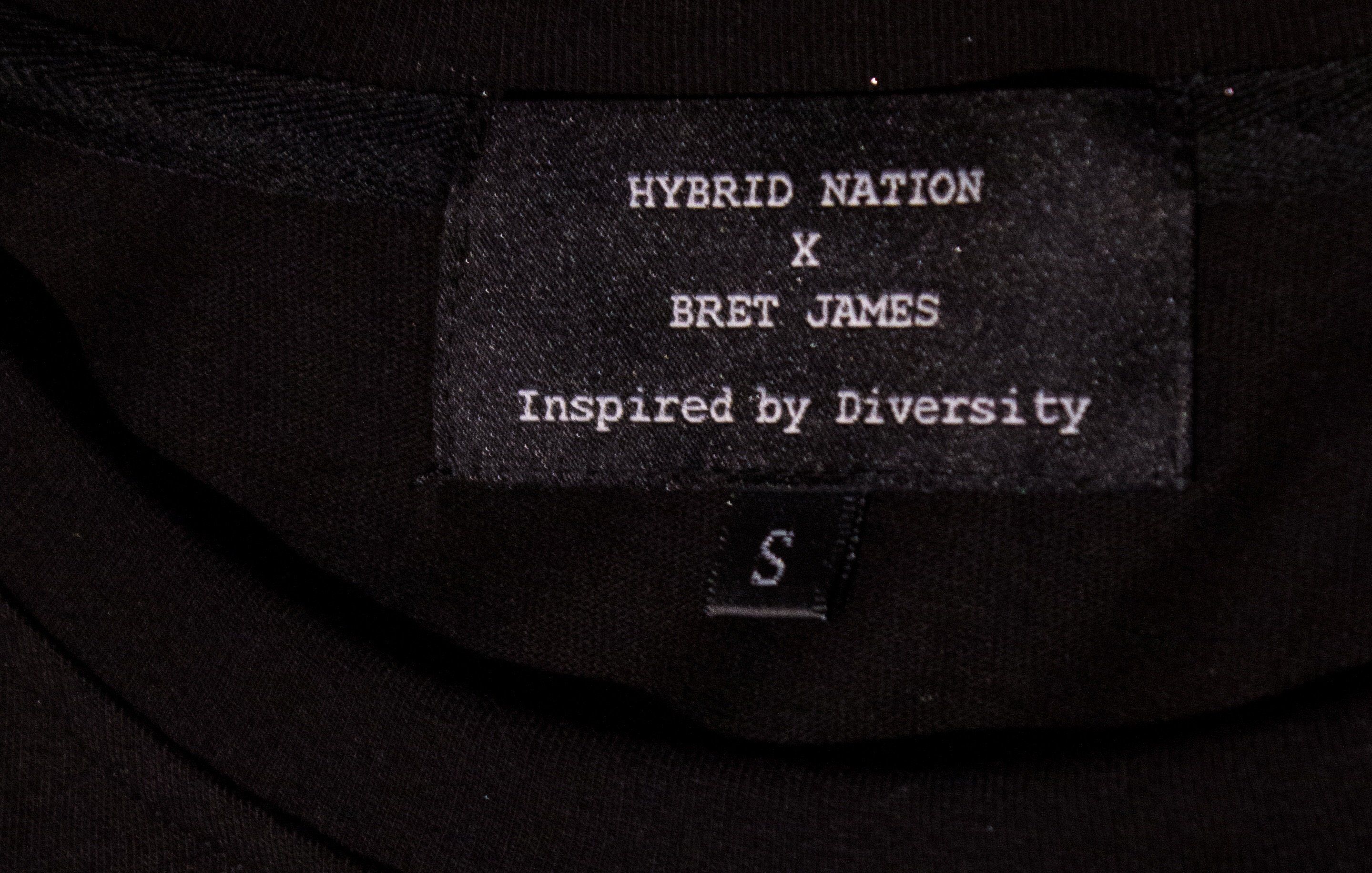 HYBRID NATION X BRET JAMES "COOL" TEE Unisex T-Shirt Hybrid Nation (China) 