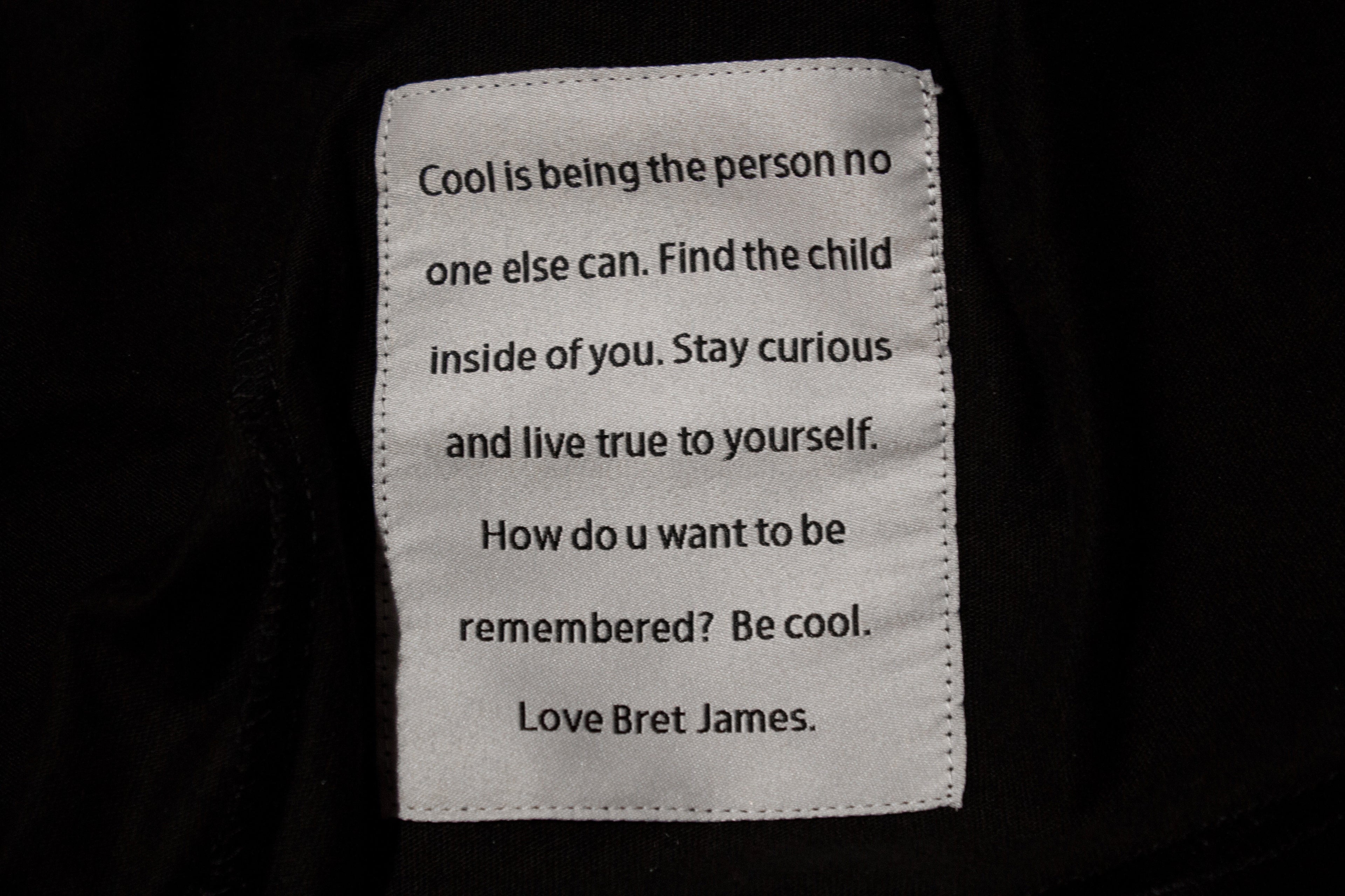 HYBRID NATION X BRET JAMES "COOL" TEE Unisex T-Shirt Hybrid Nation (China) 