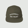 IDWT Five Panel Strapback (Olive) Headwear Hybrid Nation