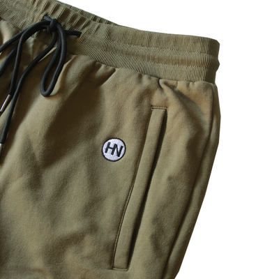 Hybrid Nation Tech Fleece Shorts (Large HN logo)