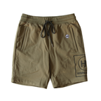 Hybrid Nation Tech Fleece Shorts (Large HN logo)