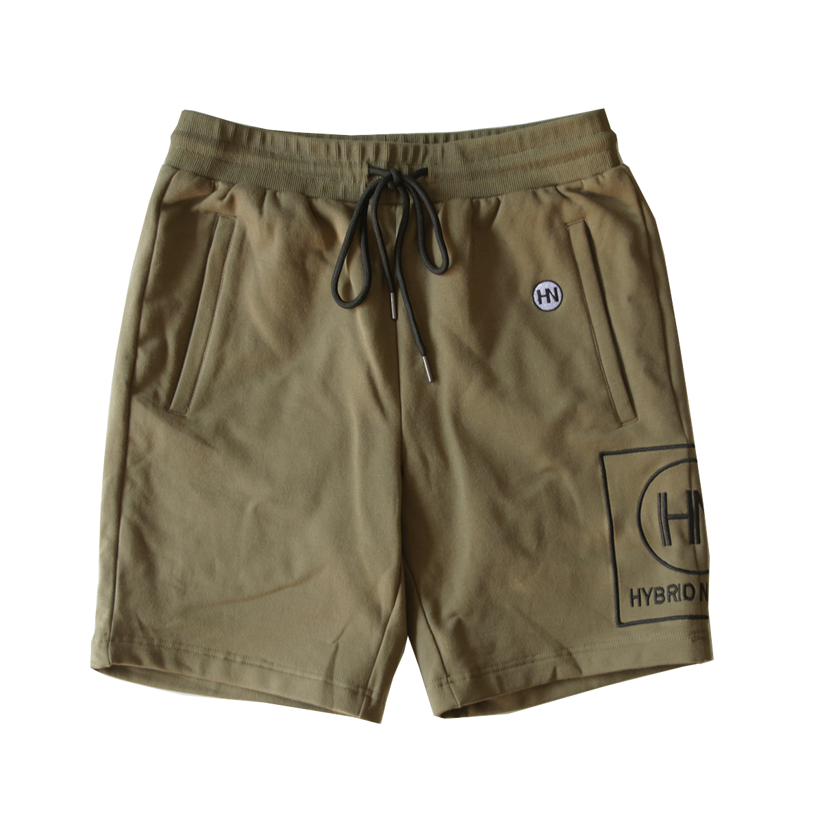 Hybrid Nation Tech Fleece Shorts (Large HN logo)
