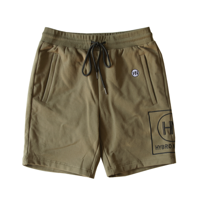 Hybrid Nation Tech Fleece Shorts (Large HN logo)