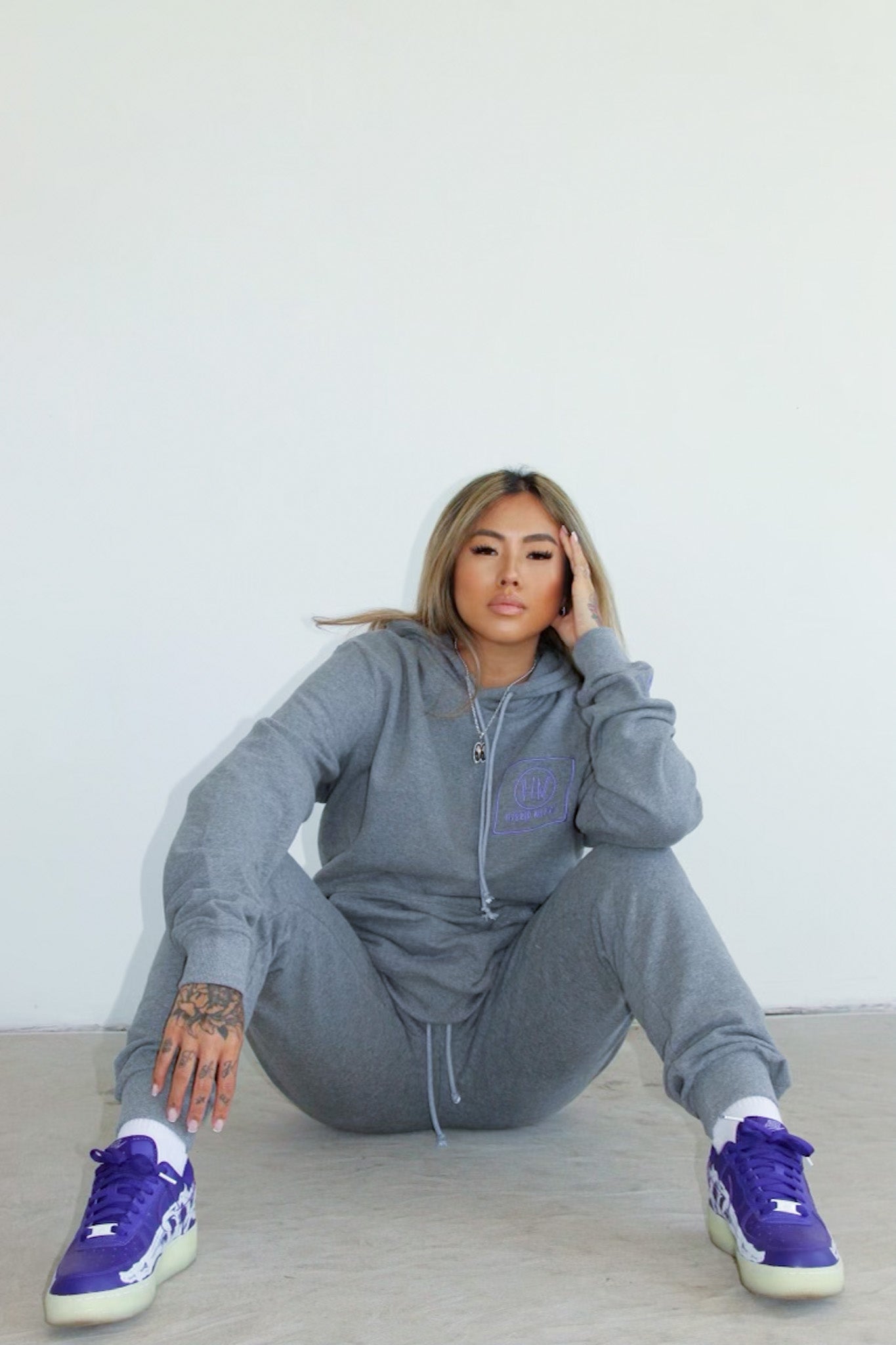 HYBRID NATION X TORI KIRIHARA TECH FLEECE HOODIE - Hybrid Nation