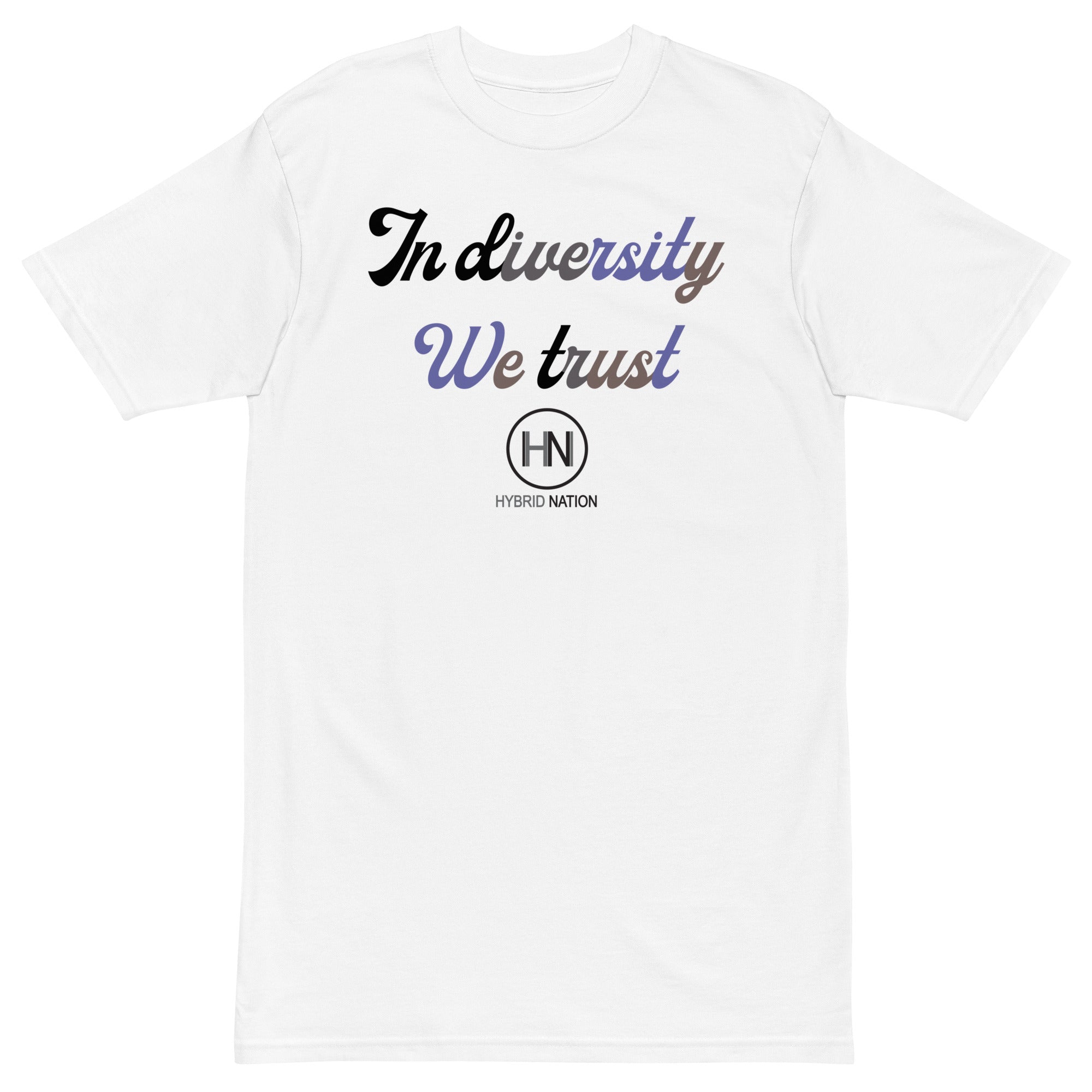 Hybrid Nation HYBRID NATION KIDS S/S UNITY TEE - White L