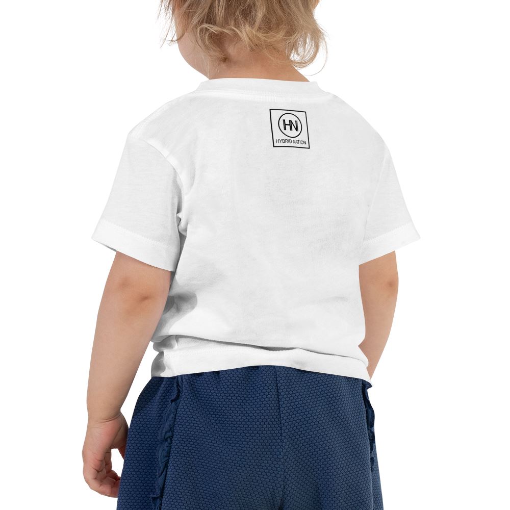 TODDLER IN DIVERSITY WE TRUST SIGNATURE T-SHIRT (WHITE) Toddler Top Printful 