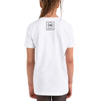 YOUTH IN DIVERSITY WE TRUST SIGNATURE T-SHIRT (WHITE) Kids T-Shirt Printful 